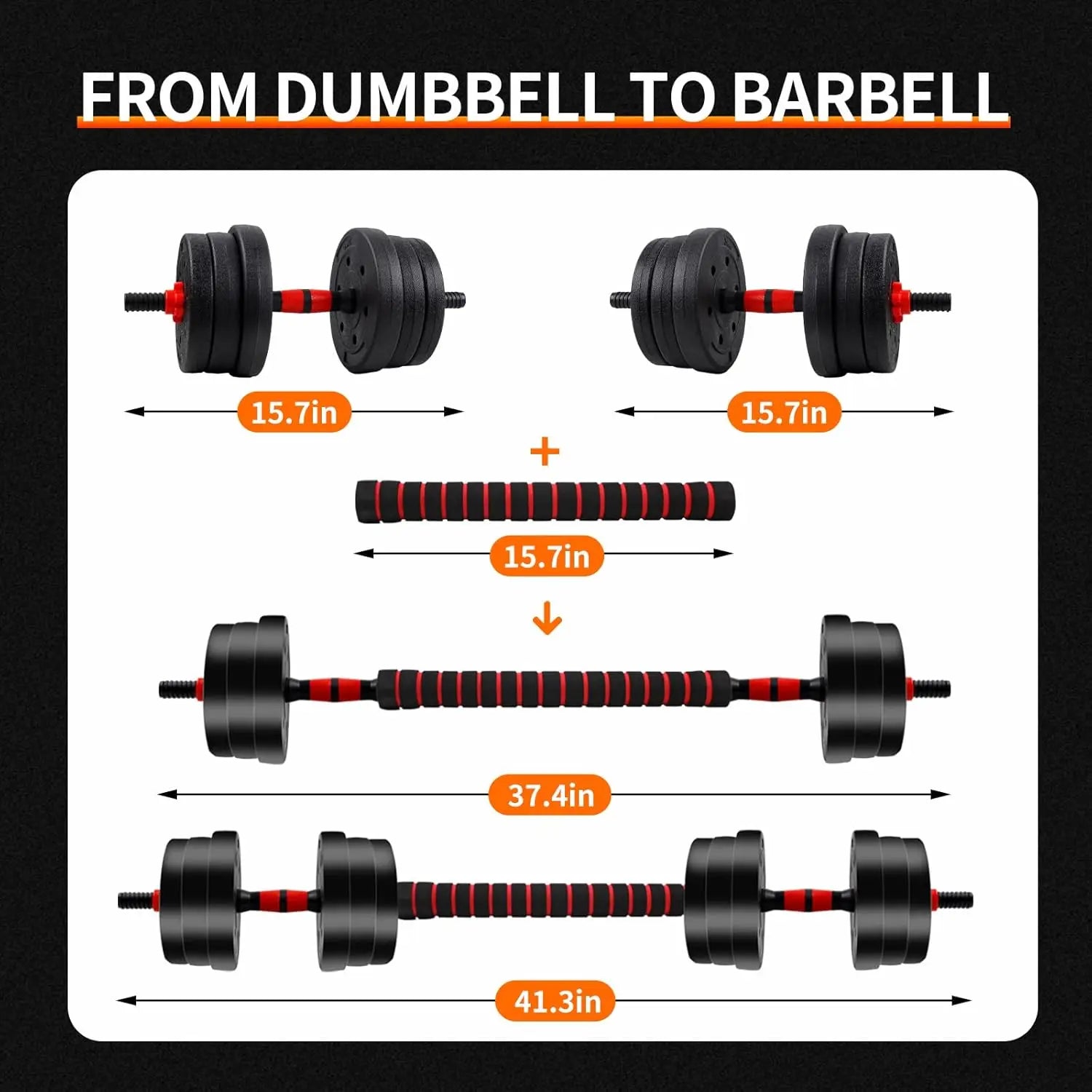 Transformative Home Gym Barbell Set